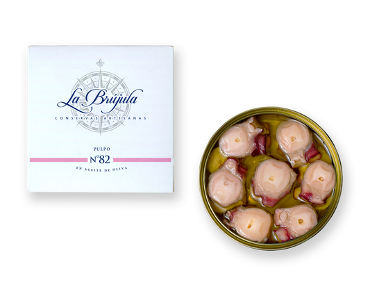 Caracatiță în Ulei de Măsline 138g | La brújula.