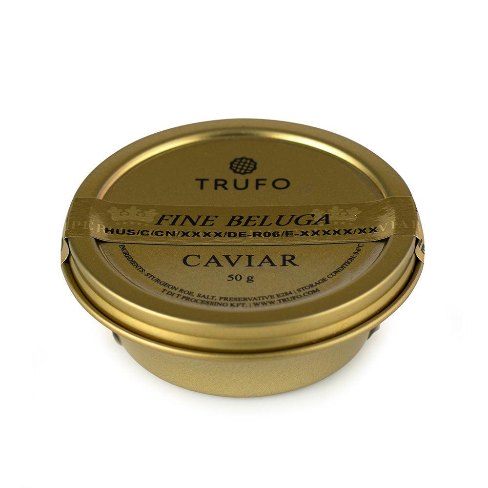 Caviar Beluga fin (Huso huso) TRUFO.