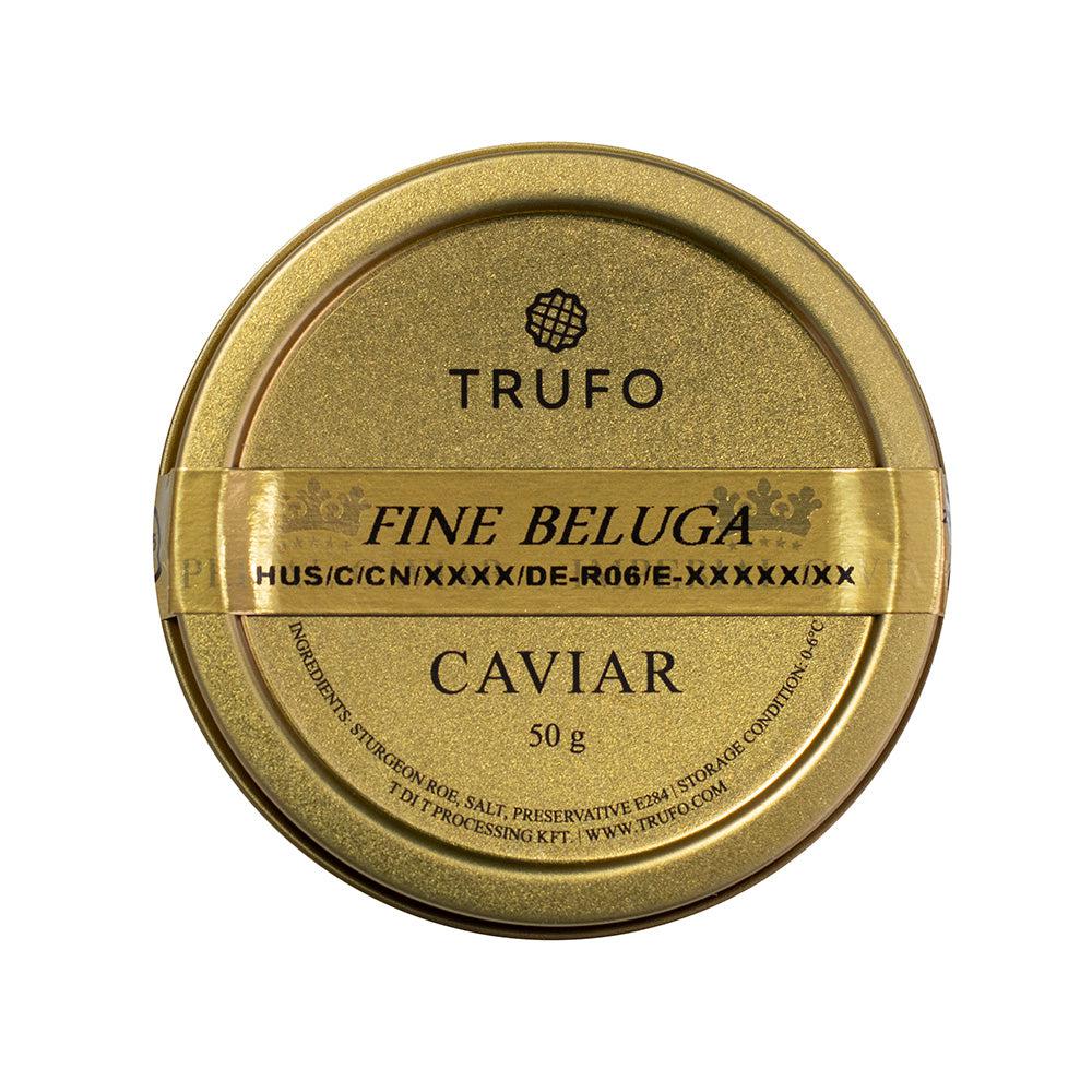 Caviar Beluga fin (Huso huso) TRUFO.