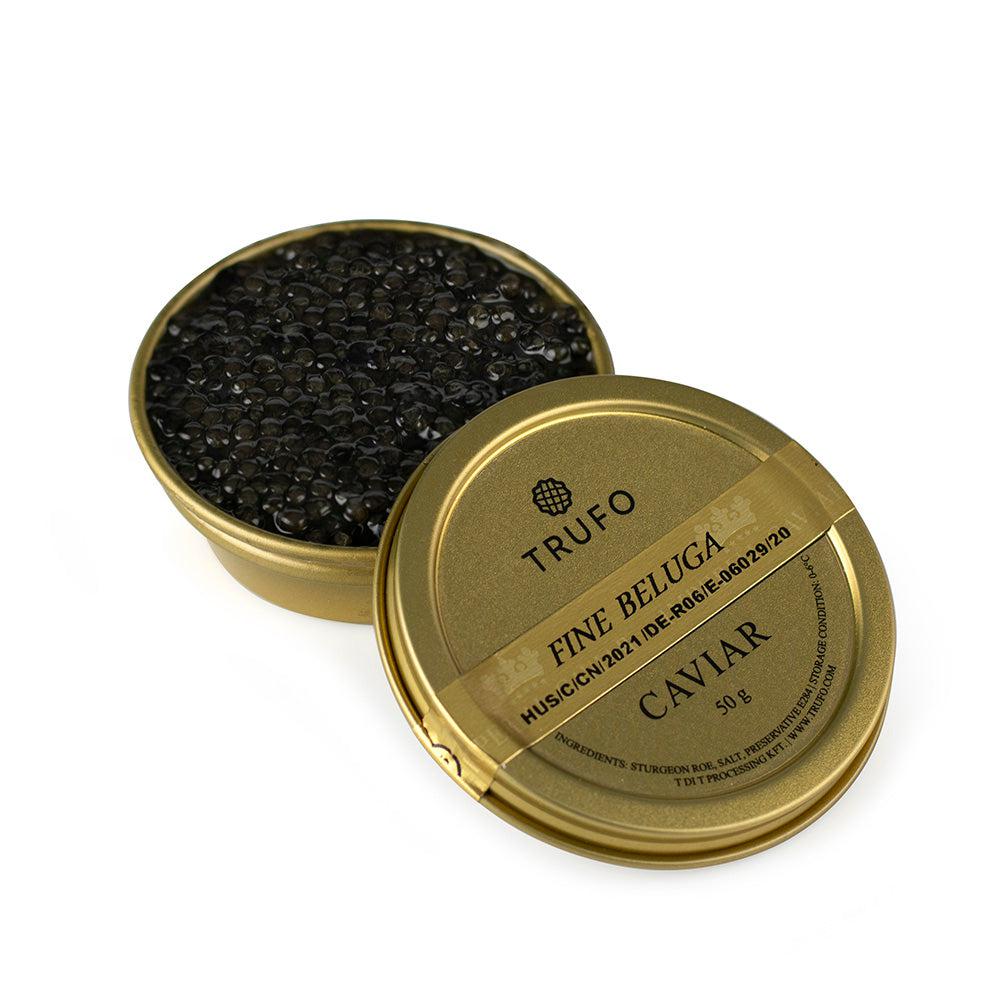 Caviar Beluga fin (Huso huso) TRUFO.