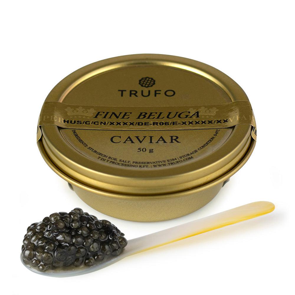 Caviar Beluga fin (Huso huso) TRUFO.