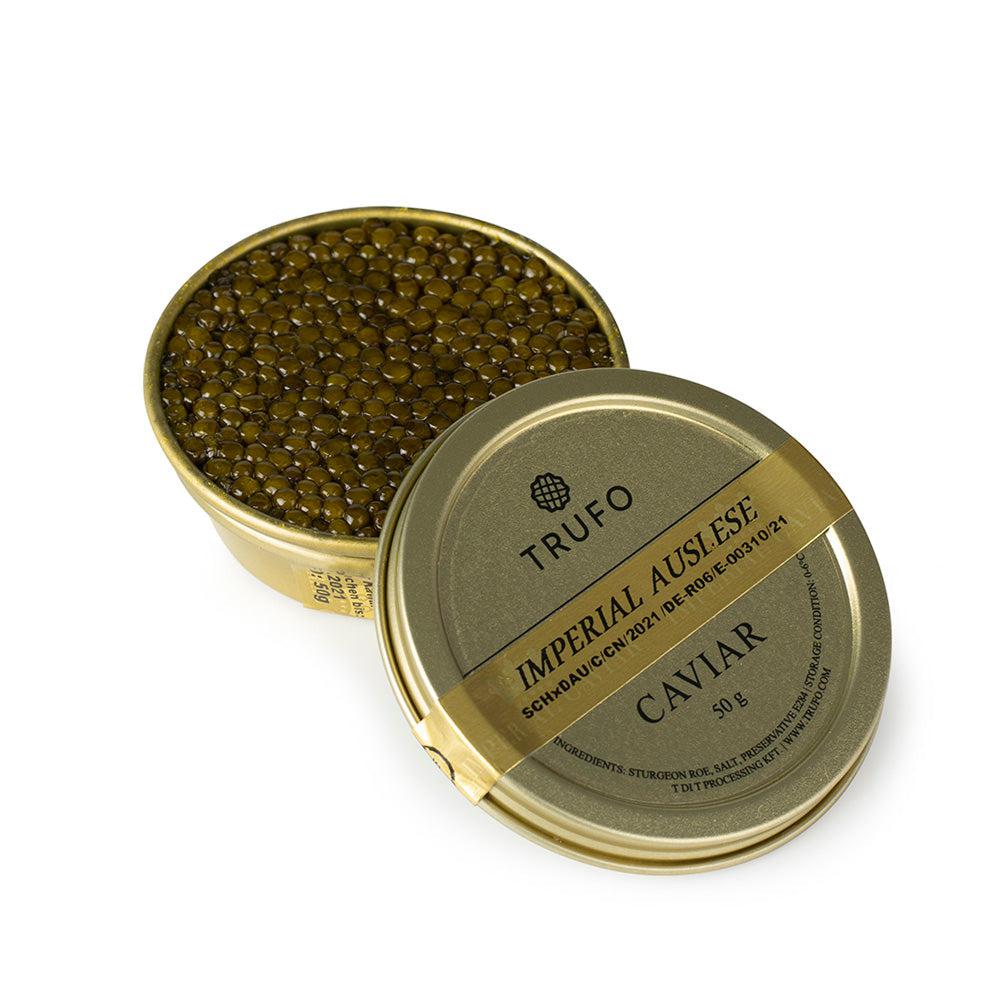 Caviar Imperial Auslese (Acipenser schrenkii x Huso Dauricus)-Prandium PREMIUM FOODS