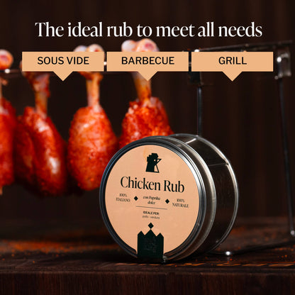 Chicken Rub – Condiment Premium pentru Pui, Grill și Rotisor 70g