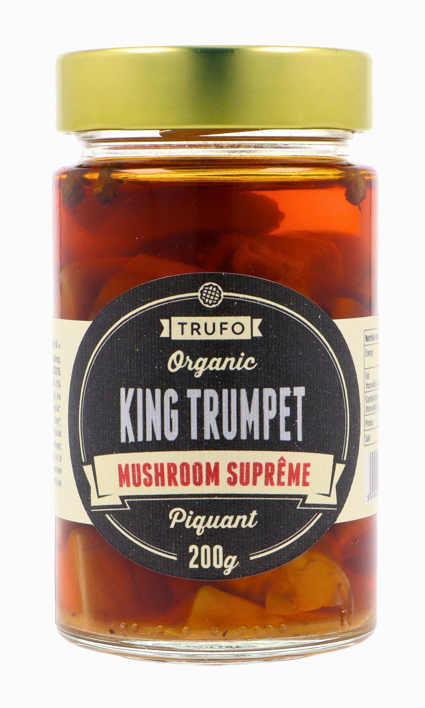 Ciuperci King Trumpet Suprême, Picant - BIO - 200g-Prandium PREMIUM FOODS