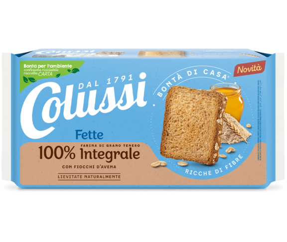 Colussi Pâine Prăjită Integrală Felii 320g
