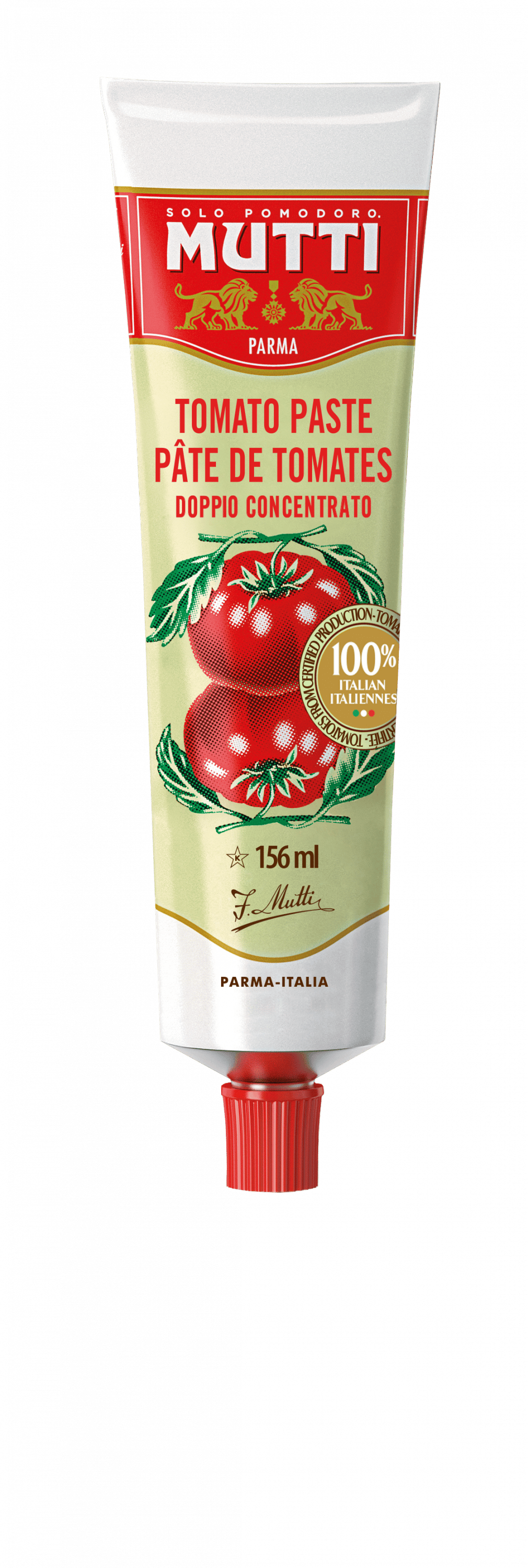 Concentrat de Roșii Mutti 130g – Pastă de Tomate Italiană, Gust Intens