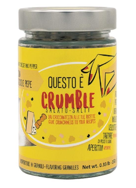 Condiment Crumble Sărat Cacio e Pepe 130g | Gli Aironi