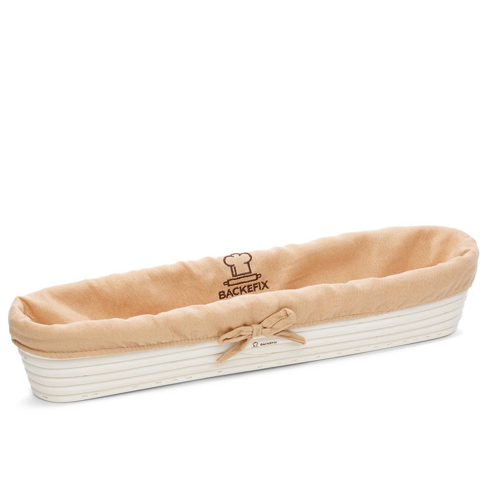 Coș Dospire Baguette Banneton Oval 44 cm