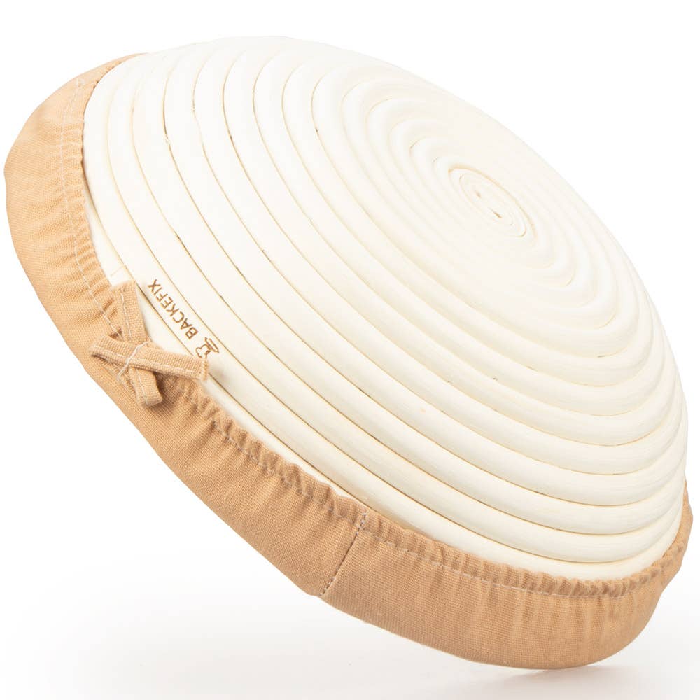 Coș Dospire Pâine Banneton Rotund 25 cm – banneton pentru pâine de casă