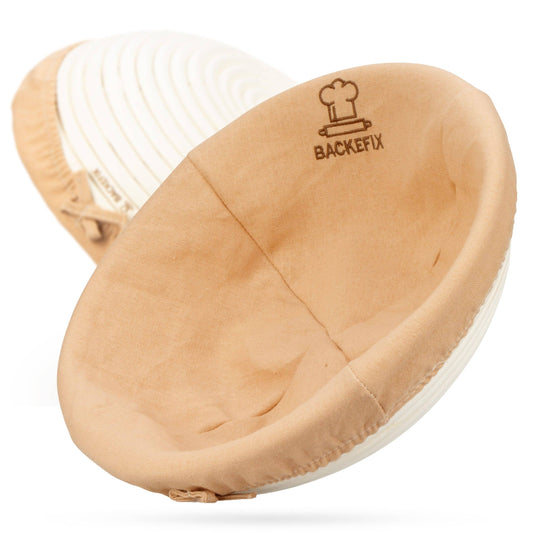 Coș Dospire Pâine Banneton Rotund 25 cm – banneton pentru pâine de casă