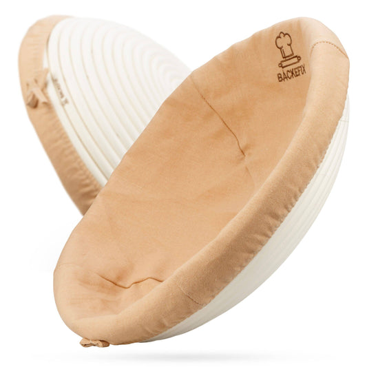 Coș Dospire Pâine Banneton Rotund 30 cm – pentru aluat artizanal