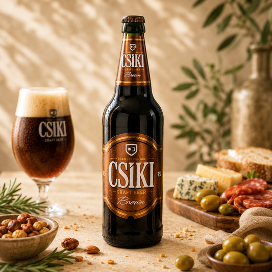 Csíki Sör Brown – Bere artizanală brună 500 ml