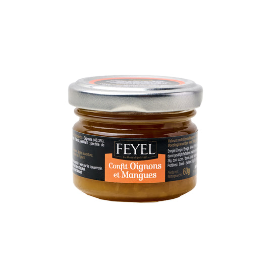 Dulceață de Ceapă și Mango 60g Feyel.