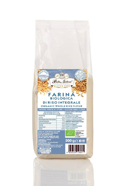 Făină Bio Integrală de Orez – Fără Gluten 500g