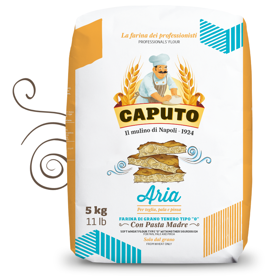 Făină Caputo Aria 5kg - Făină Albă de Grâu 650 cu Maia
