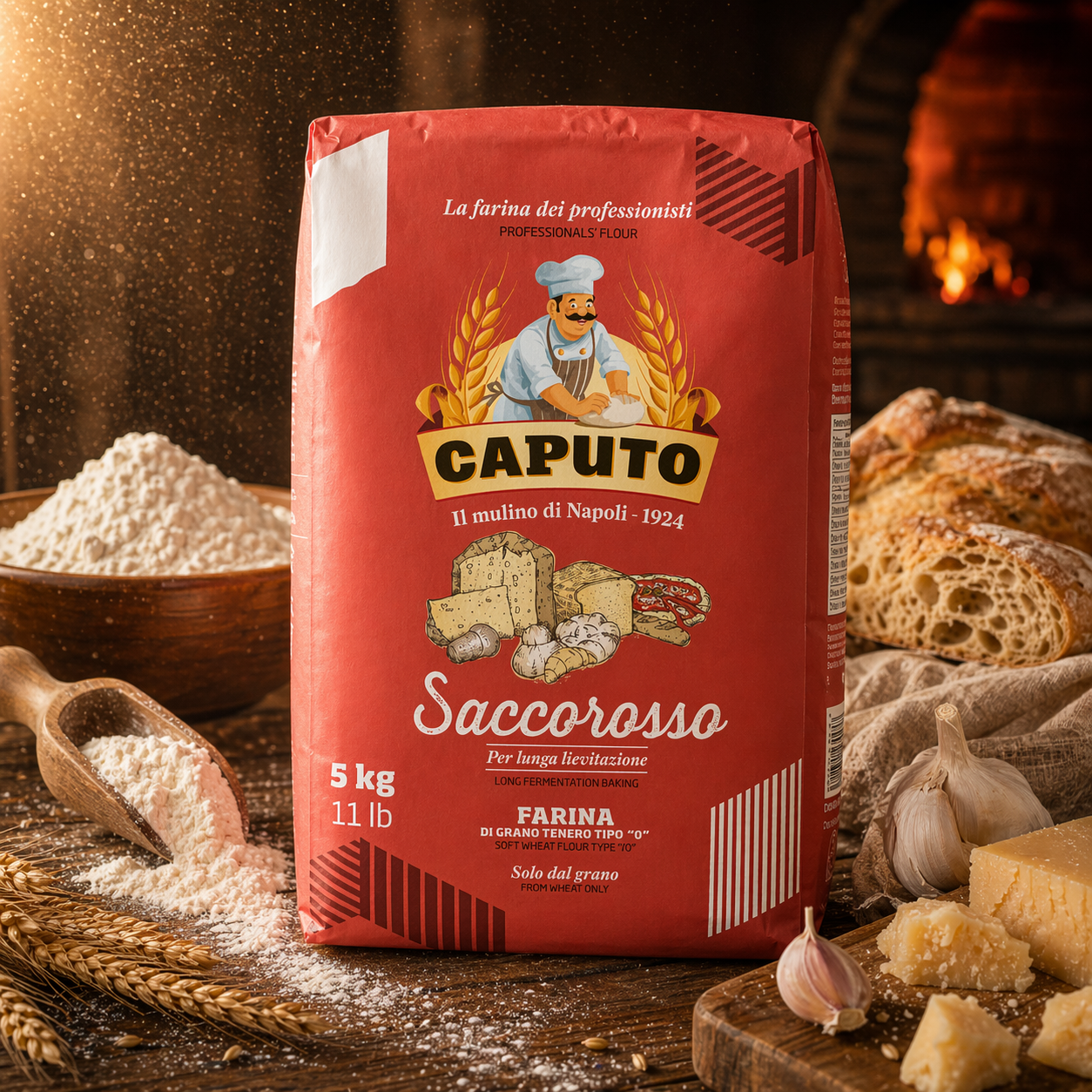 Făină Caputo Saccorosso 5kg