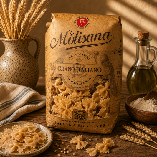Farfalle Integrale La Molisana Nr.66 500g – Paste Integrale Tip Fundiță