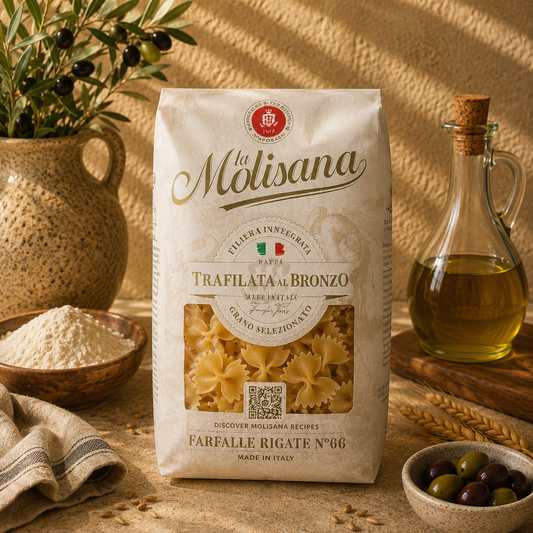 Farfalle La Molisana Nr.66 500g – Paste Fundiță pentru Salate și Sosuri