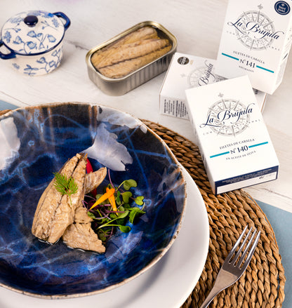 Fileuri de Macrou în Ulei de Măsline 115g | La brújula