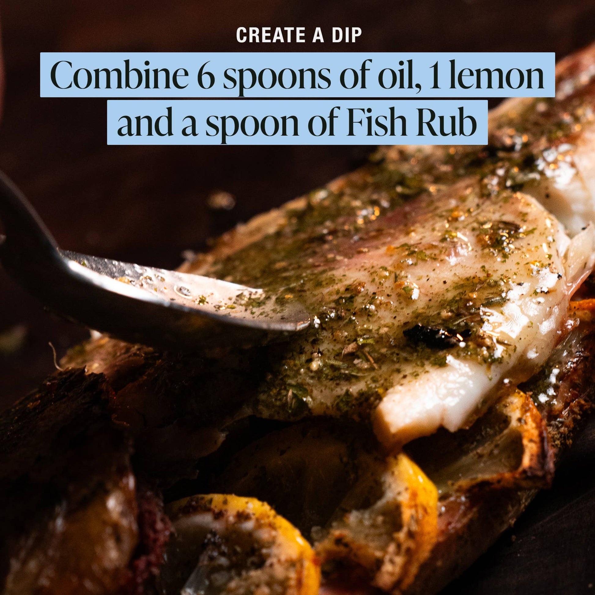 Fish Rub - Condiment Premium pentru Pește și Fructe de Mare cu Lămâie și Ierburi Aromatice 70g