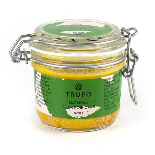 Foie Gras de Rață Natural Entier TRUFO 180g.