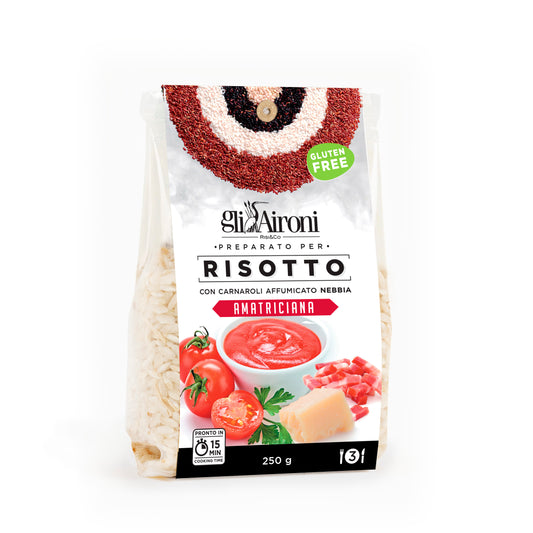Risotto Amatriciana cu Orez Afumat 250g | Gli Aironi