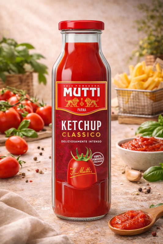 Ketchup Mutti 300g – Sos de Roșii Italian, Gust Natural Intens