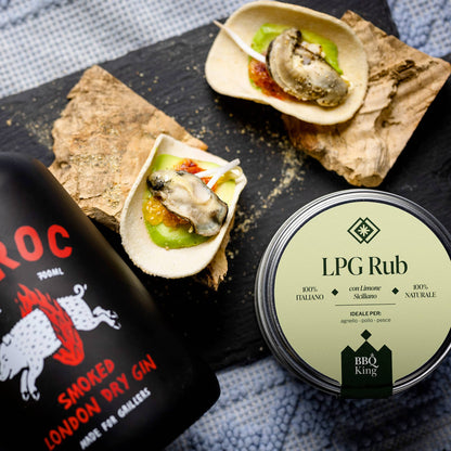 LPG Rub - Condiment Premium cu Lămâie Siciliană pentru Grill și Preparate Gourmet 70g