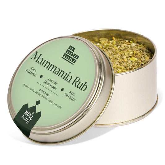 Mammamia Rub – Condiment Premium cu Ierburi Mediteraneene pentru Carne și Legume 70g