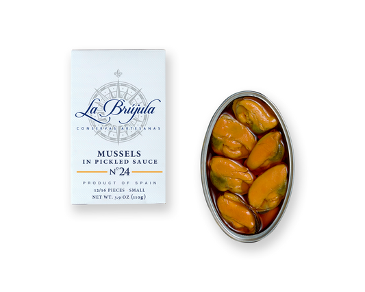 Midii Marinate Escabeche 12/16 bucăți | La brújula.