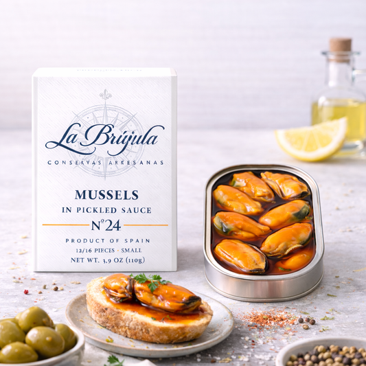 Midii Marinate Escabeche 12/16 bucăți | La brújula