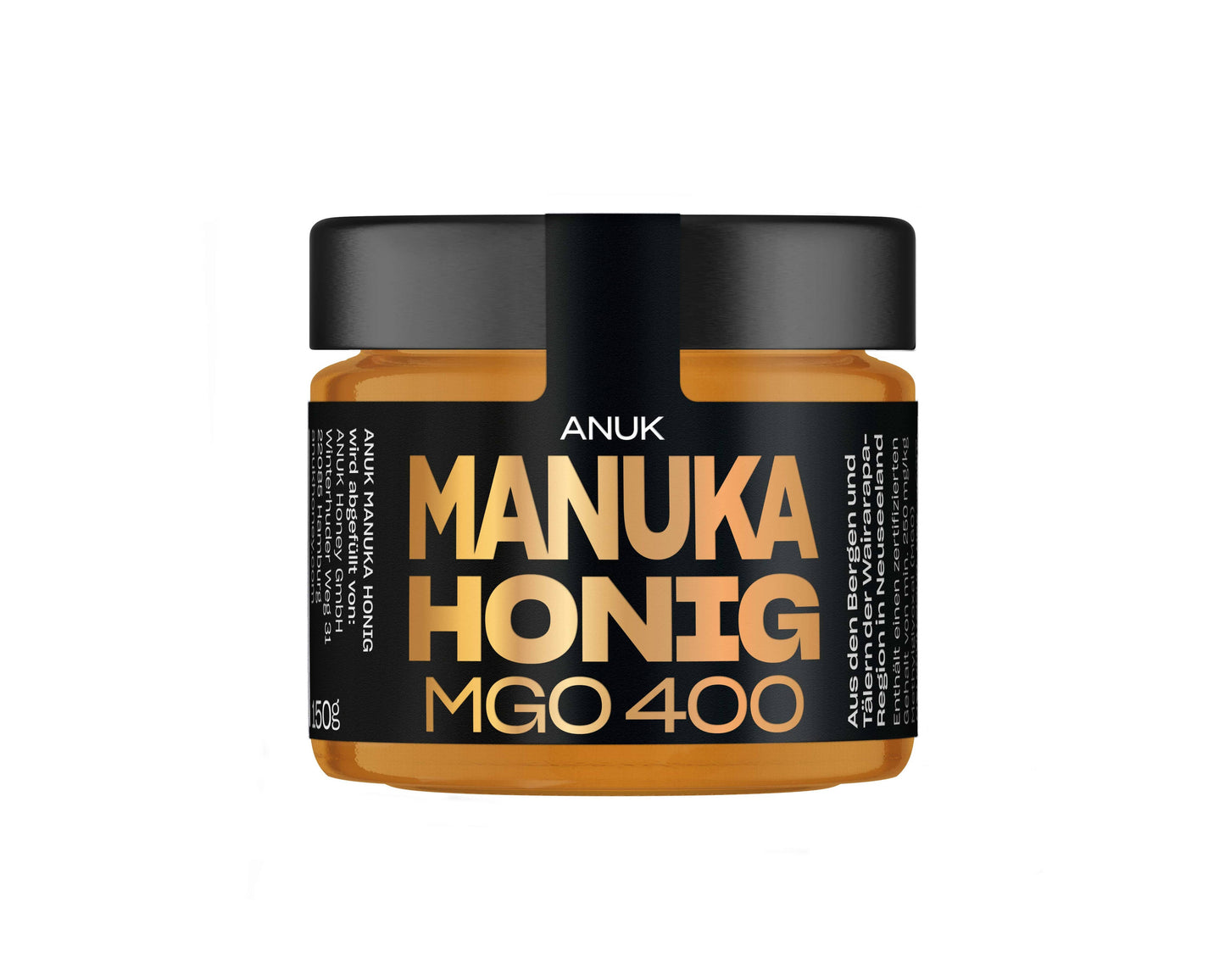 Miere de Manuka MGO400 ANUK 150g