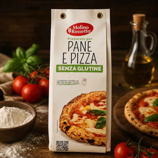 Mix Fără Gluten pentru Pâine și Pizza Molino Rossetto 500g – cu drojdie inclusă