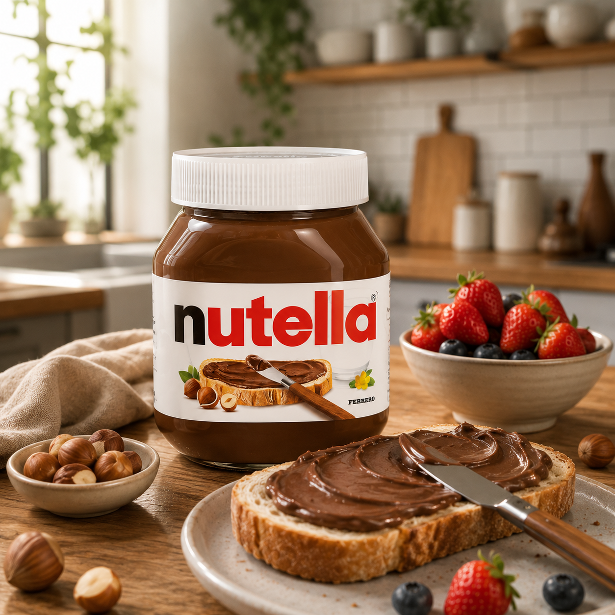 Nutella – Cremă tartinabilă cu alune și cacao 1 kg