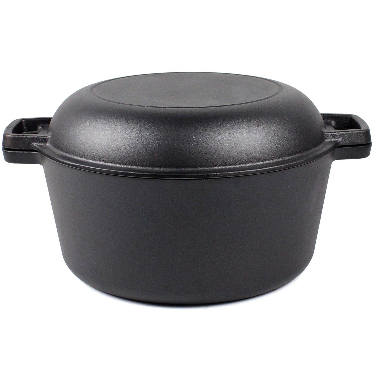 Oală din Fontă Dutch Oven 26 cm pentru Pâine, Fripturi și Slow Cooking
