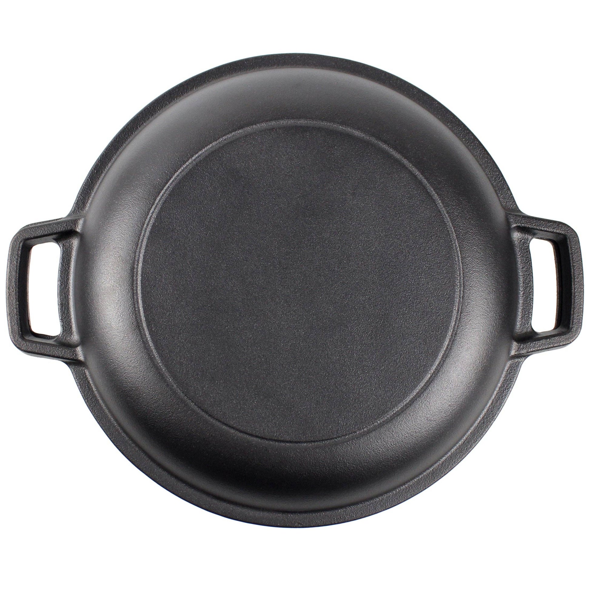 Oală din Fontă Dutch Oven 26 cm pentru Pâine, Fripturi și Slow Cooking
