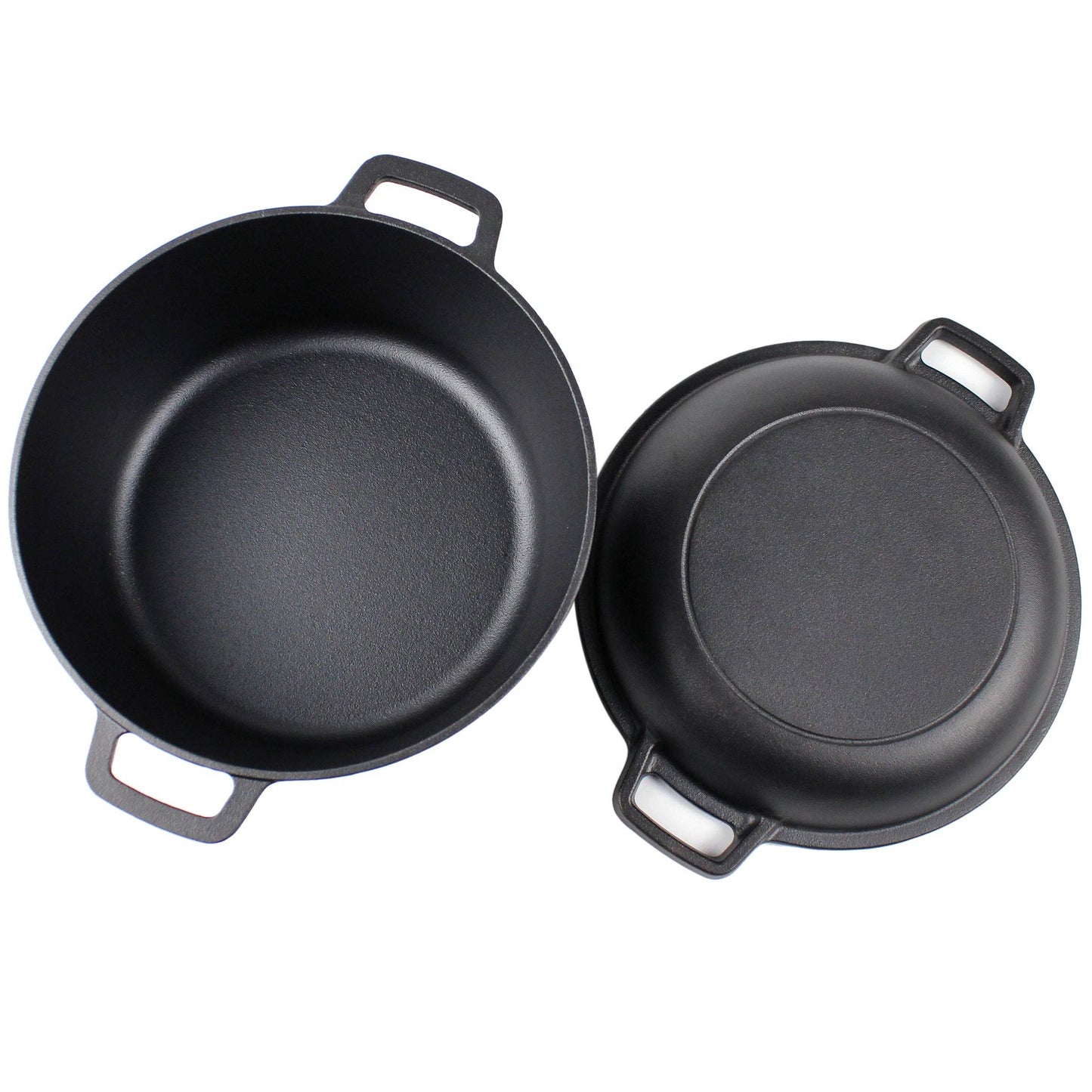 Oală din Fontă Dutch Oven 26 cm pentru Pâine, Fripturi și Slow Cooking
