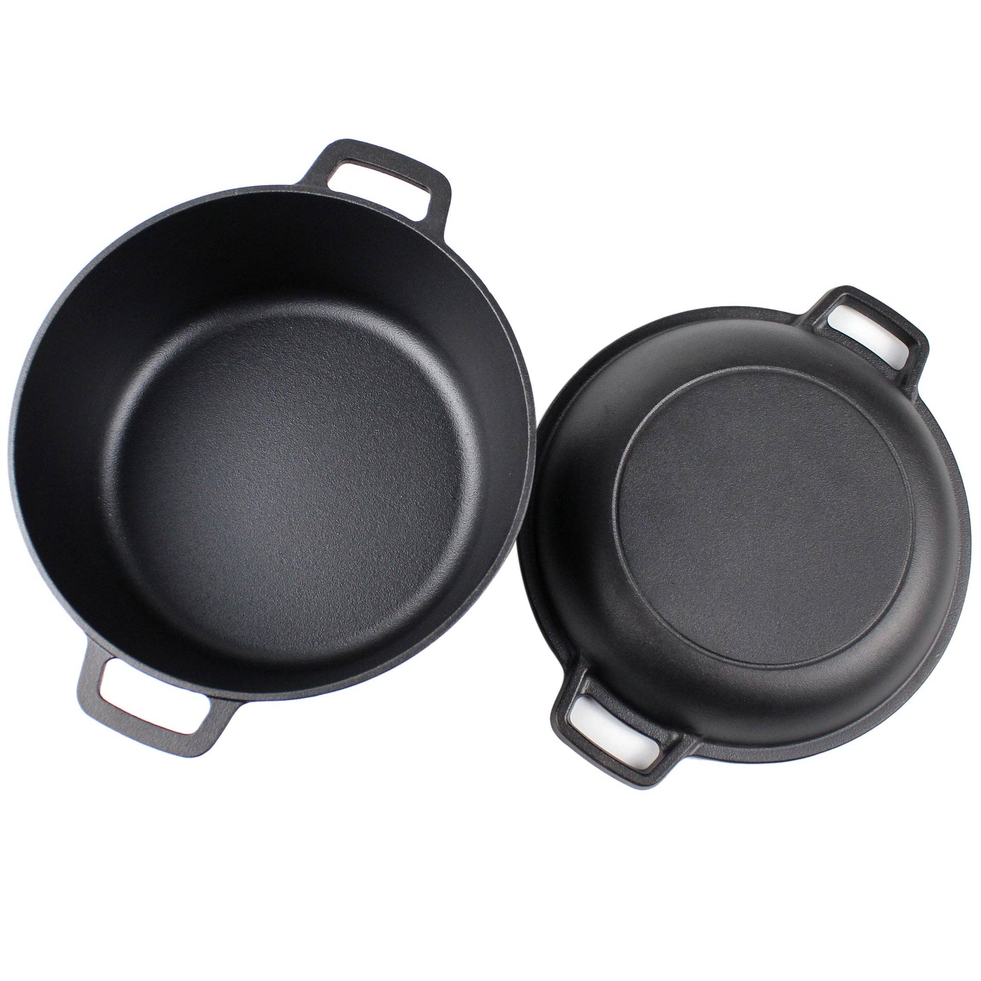 Oală din Fontă Dutch Oven 26 cm pentru Pâine, Fripturi și Slow Cooking