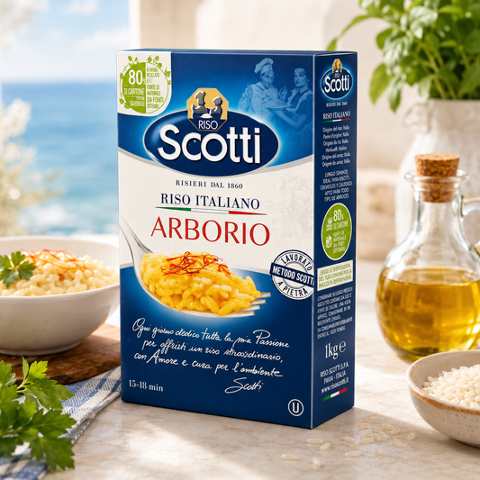 Orez Arborio Riso Scotti Pentru Risotto, 1 kg