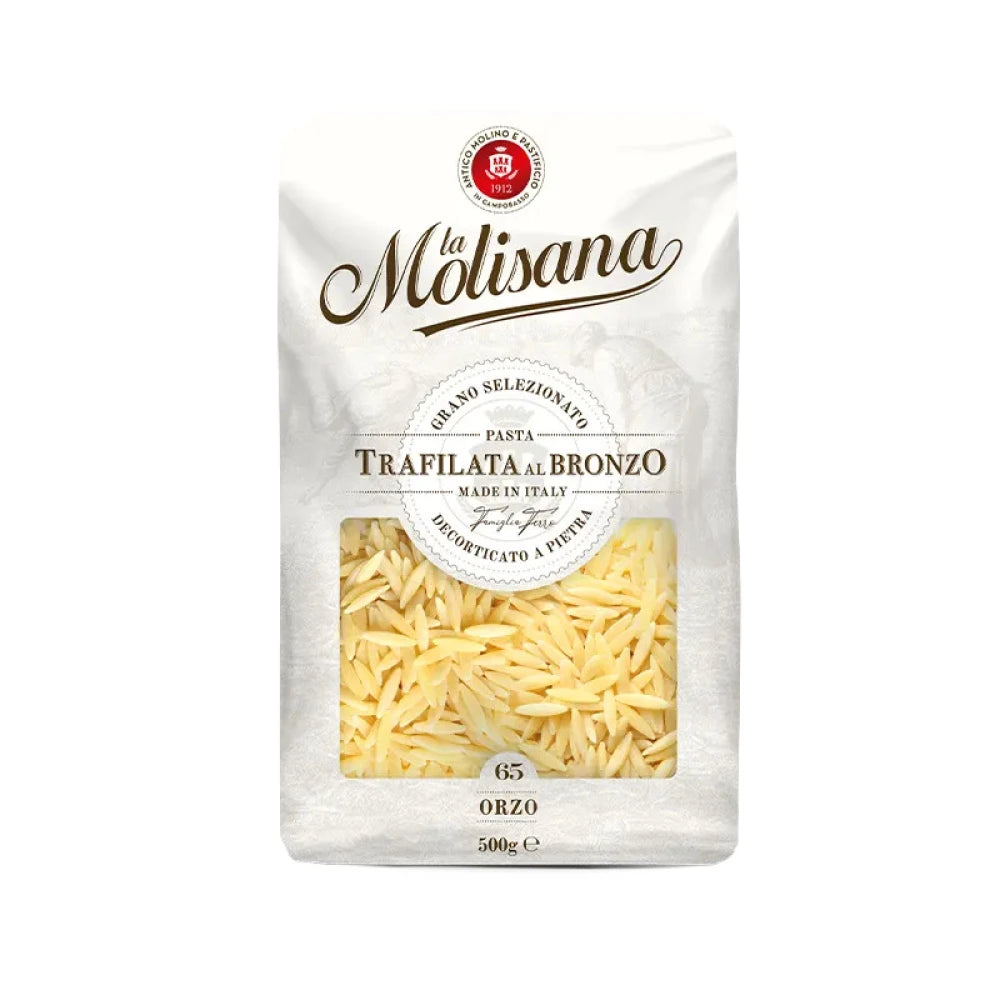 Orzo La Molisana Nr.65 500g – Paste Tip Orez pentru Supe și Salate