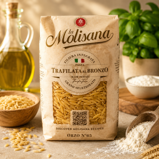 Orzo La Molisana Nr.65 500g – Paste Tip Orez pentru Supe și Salate