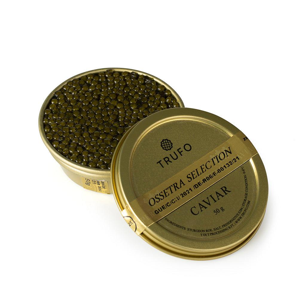 Ossetra Selection Caviar (Acipenser gueldenstaedtii)-Prandium PREMIUM FOODS