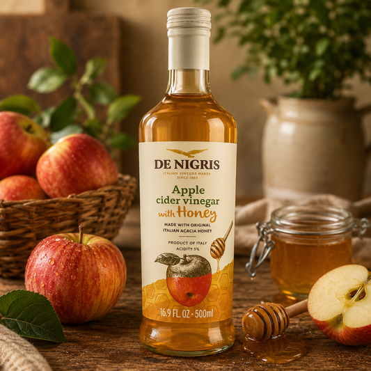 Oțet de Mere cu Miere de Salcâm De Nigris 500 ml