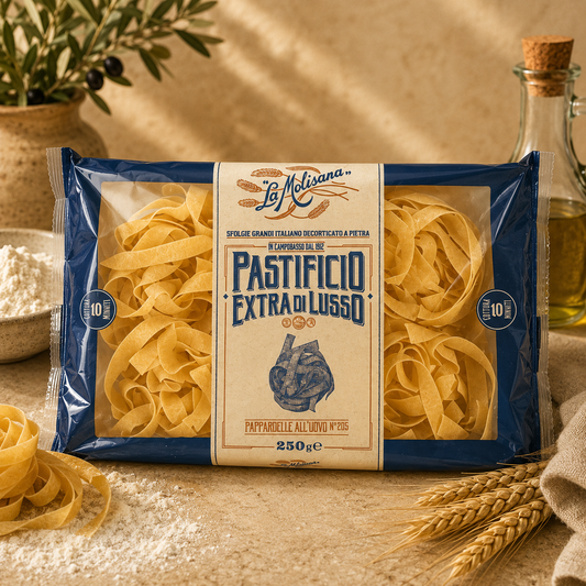 Pappardelle cu Ou La Molisana Nr.205 250g – Paste Lungi pentru Sosuri Bogate