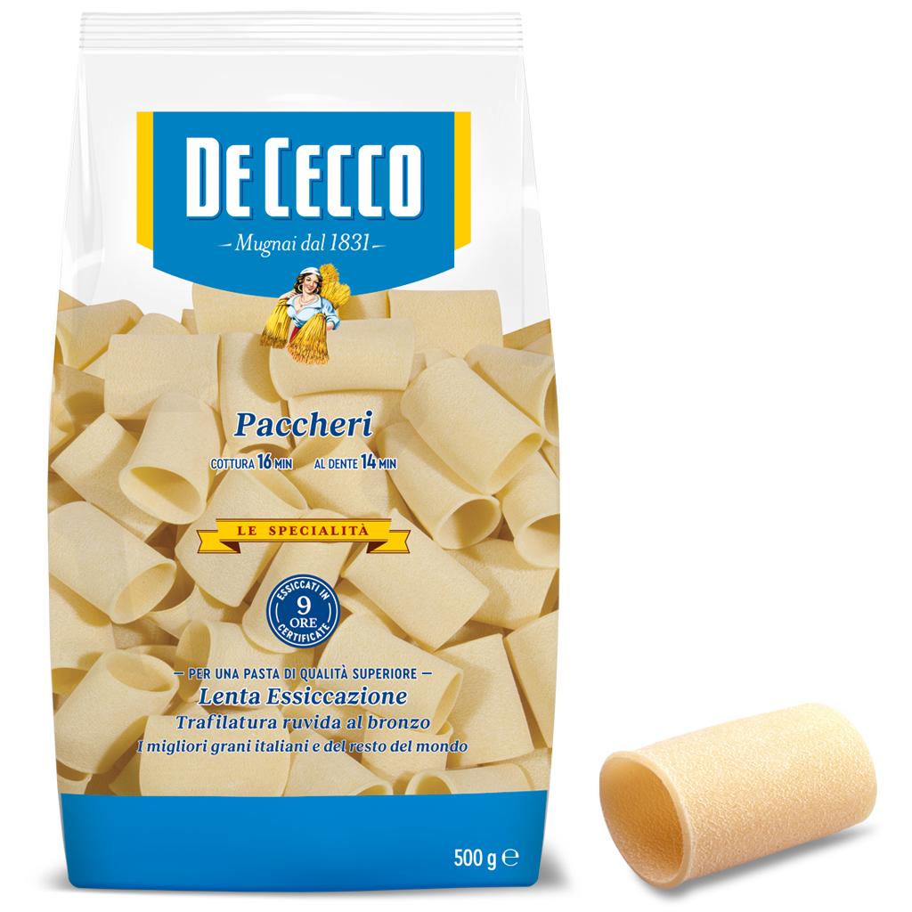 Paste Paccheri De Cecco 500g