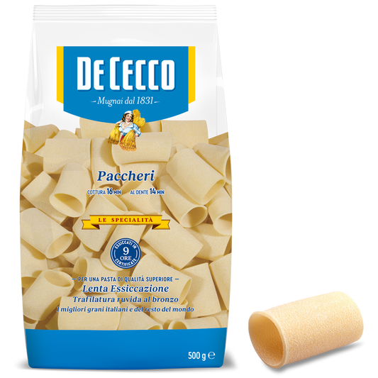 Paste Paccheri De Cecco 500g