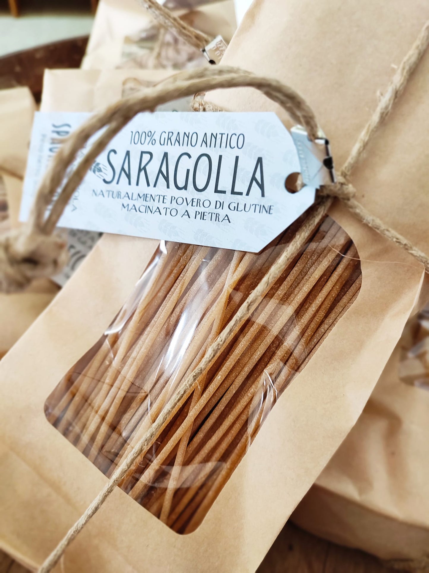 Paste Spaghettoni Saragolla 500g | Perché ci Credo.
