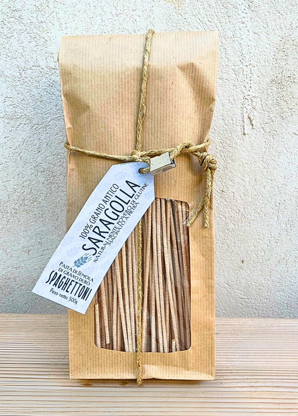 Paste Spaghettoni Saragolla 500g | Perché ci Credo.