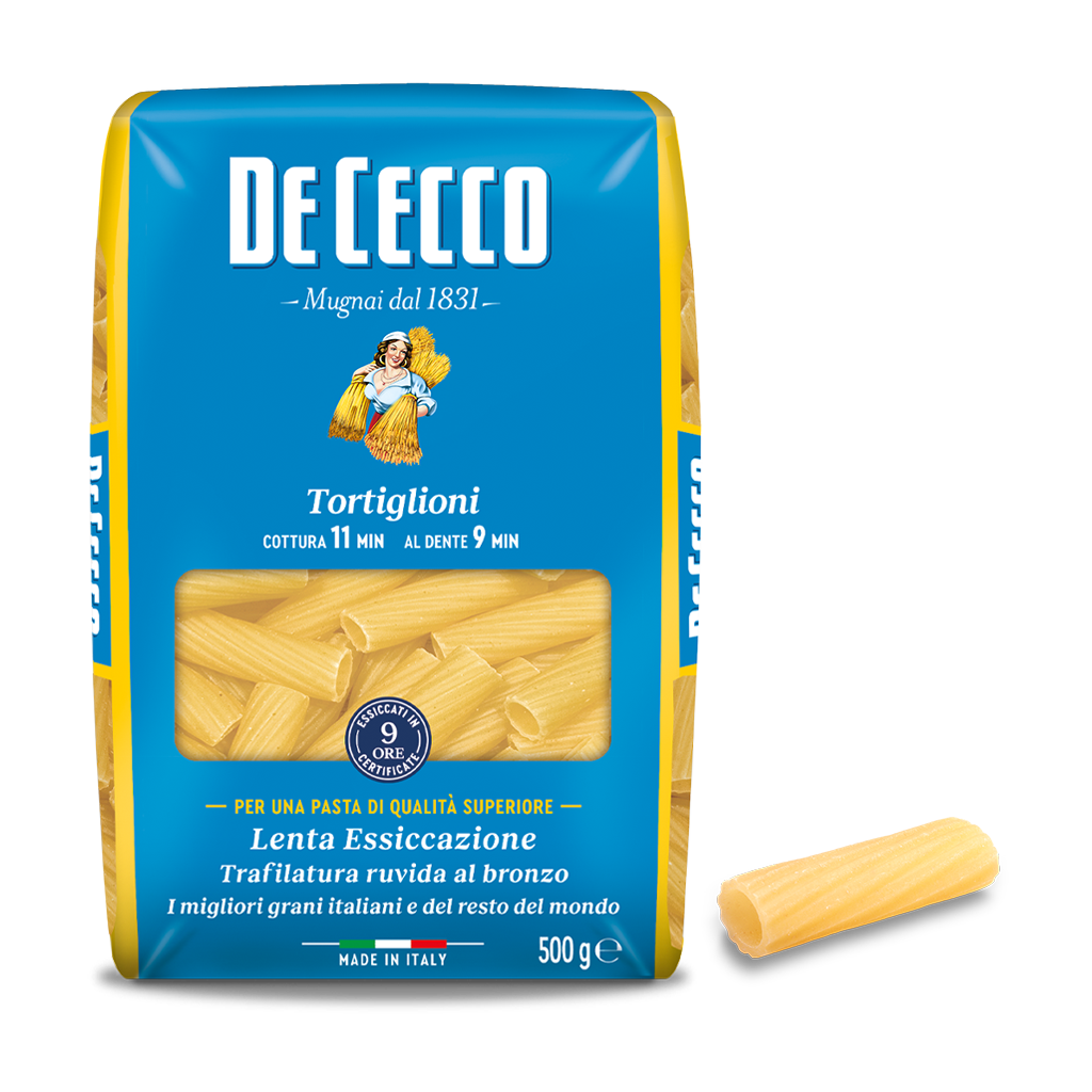 Paste Tortiglioni De Cecco 1kg