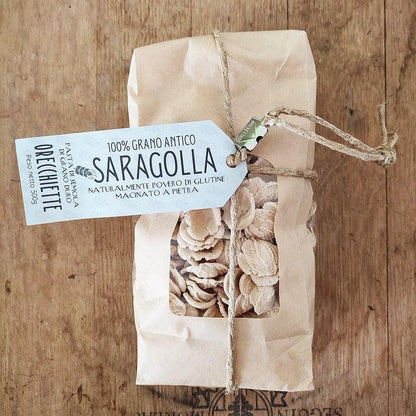 Paste italiene Orecchiette din grâu antic Saragolla – textură rustică, Perché ci Credo (500g)
